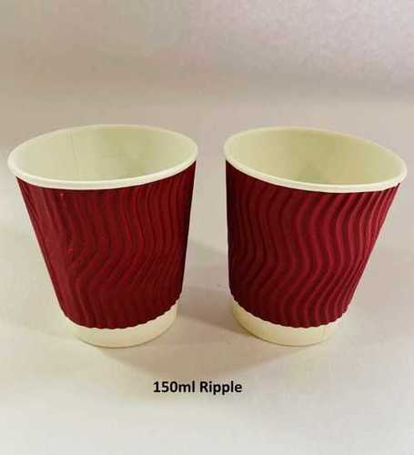 White Light Weight Disposable Cup For Tea And Coffee