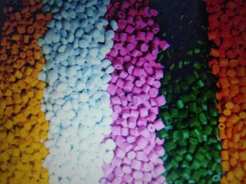 Multi Color Plastic Granules - 1-10 kg Package, Thermal Stability | Superior Density, Various Colors