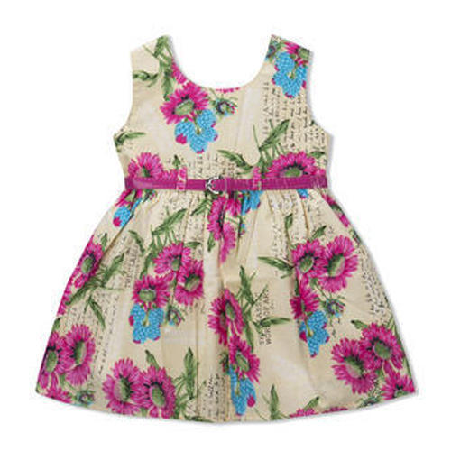 Round Neck Baby Girl Frock