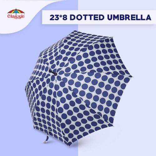 Optional 23X8 Dot Printed Polyester Umbrella