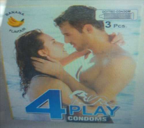 4 Play Condoms 3 Pcs