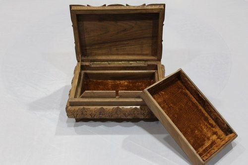 Eco Friendly Carved Wooden Box