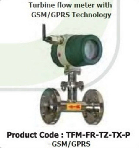 Turbine Flow Meter With Gsm / Gprs Technology Dry Place