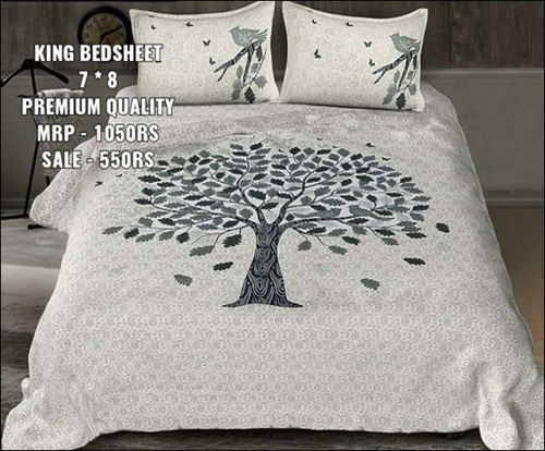 100% Cotton Unique Printed Bed Sheets