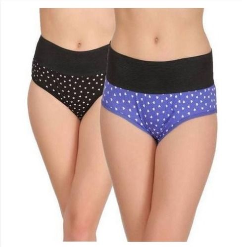 Various Ladies Printed High Rise Cotton Panty