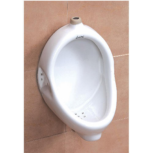 White Polished Ceramic Male Urinal