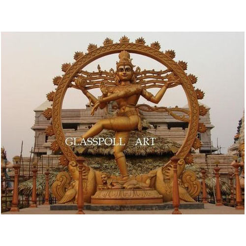 Durable 30Kg Fiber Nataraj Statue