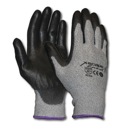 Black PU Coated Hand Glove