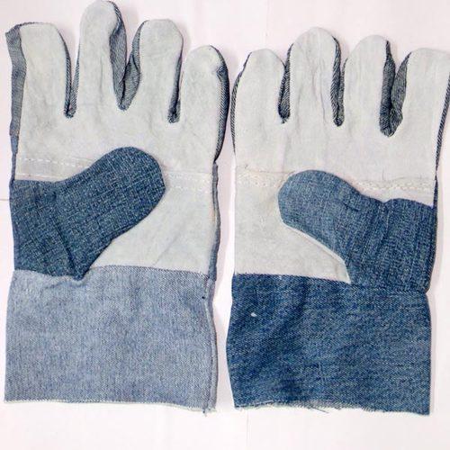 Water Proof Blue Jeans Hand Glove With Blanket Lining Inside