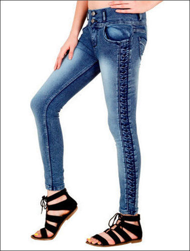 Grey Dark Shaded Ladies Jeans