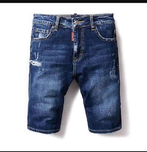 American Noti Black Denim Shorts for Men  Cotton Jeans Half Pants for Men   Stylish