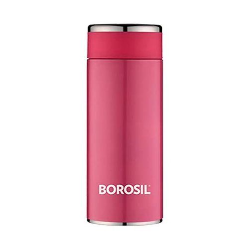 Borosil Hydra Travel Smart - Vacuum Insulated Flask Water Bottle- 260ml