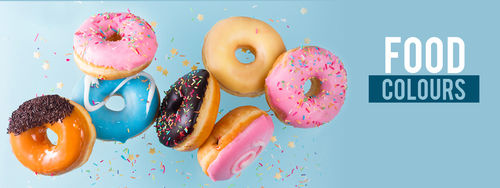 Donut Food Colours