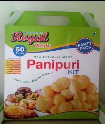 Hygienically Made Panipuri Kit Shelf Life: 1 Years