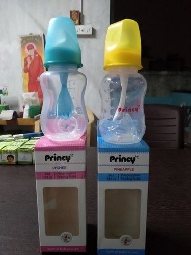175 ML Clear Plastic Baby Feeding Bottle