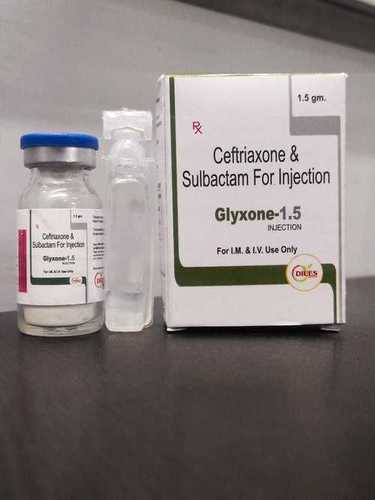 Ceftriaxone & Sulbactam Injection - 1.5gm Pack Size | Effective Personal Usage, Good Composition, Good Shelf Life