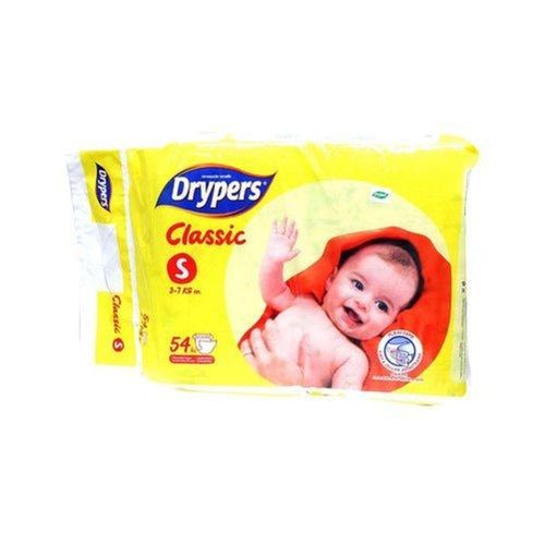 Drypers Classic S Size Disposable Baby Diaper