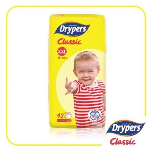 Drypers Classic XXL Size Disposable Baby Diaper