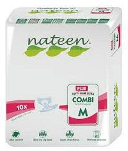 Medium Size 38 Pcs Disposable Unisex Adult Diapers Absorbency: 2500 Milliliter (Ml)