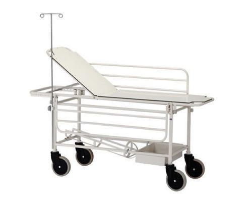 Casters With Brake 1702A Stretcher On Trolley