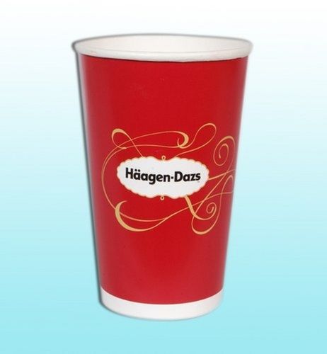 Single Use Printed Cold Drink Paper Cups