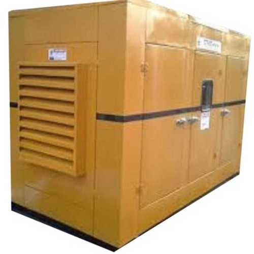 Metal Yellow Mild Steel 1000 Kva Sound Proof Enclosure