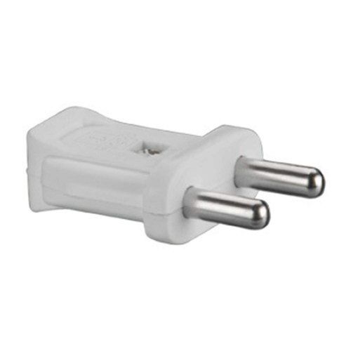 2 Pin Plastic Electrical Plug Top Application: Domestic