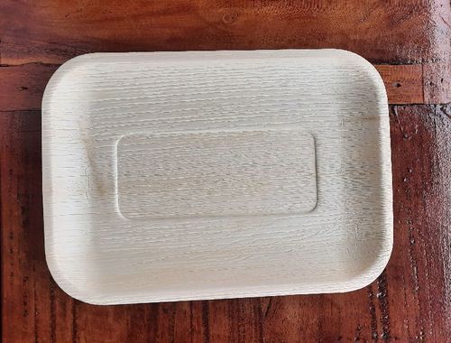 Areca Leaf Rectangular Plate