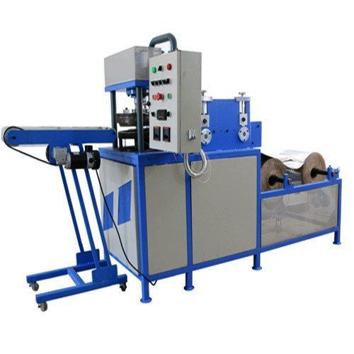 Fully Automatic Paper Plate Making Machine - Mild Steel, 240 V, 1000-1500 pc/hr Capacity | Computerized, Human Machine Interface Control System