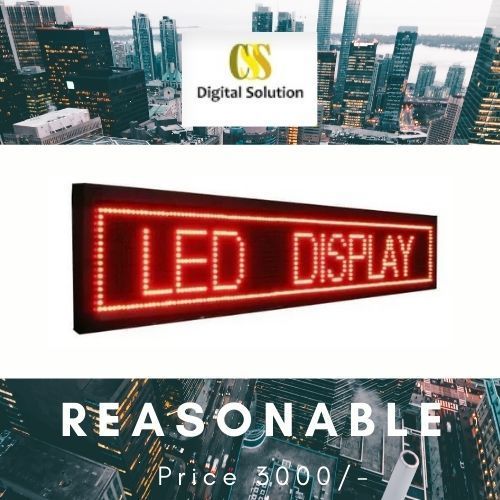 Led Scrolling Display For Branding