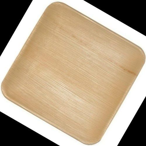 Various Colors Are Available Square Areca Leaf Plate