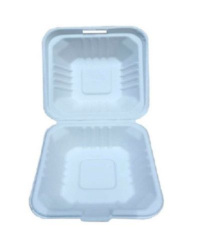 White 6 Inch Disposable Burger Box