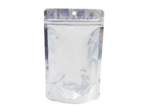 Silver Eco Friendly Plastic Pouch