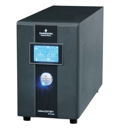 Black Single Phase Industrial Online Ups