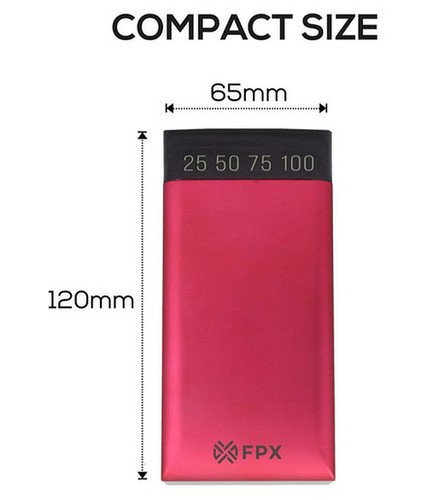 - 1000-5000 mAH Dual USB Li-Polymer Power Bank | Over Load Protection
