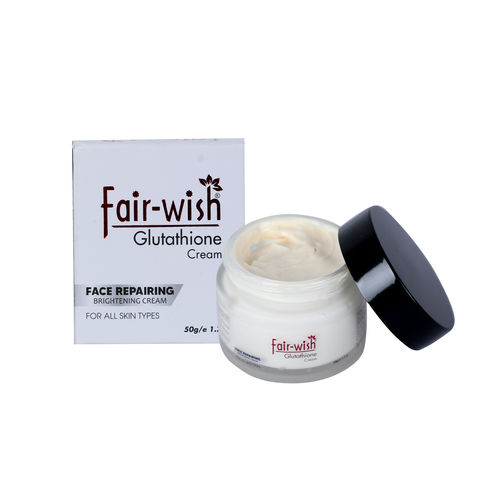 Fair Wish Cream Glutathione Skin Whitening brightening lightening Cream For Men And Women (50 G).