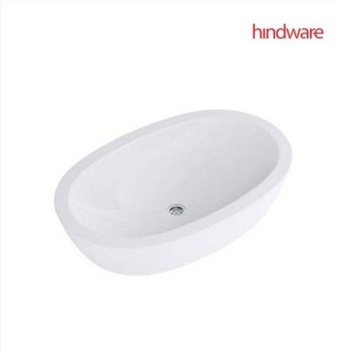 Oval Hindware Cornice Over Counter Wash Basin