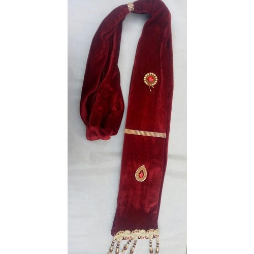 Mens Designer Maroon Sherwani Dupatta Age Group: 18+