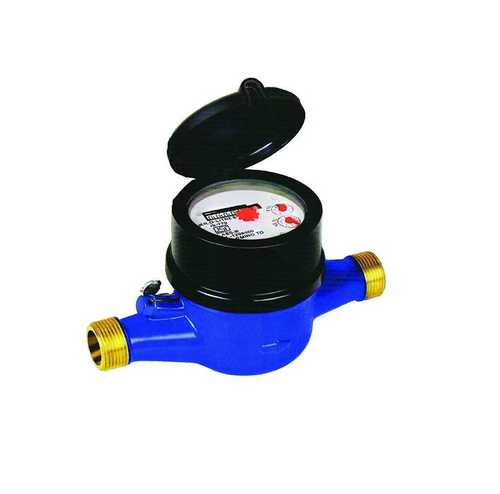 Brass Round Shape Water Meter