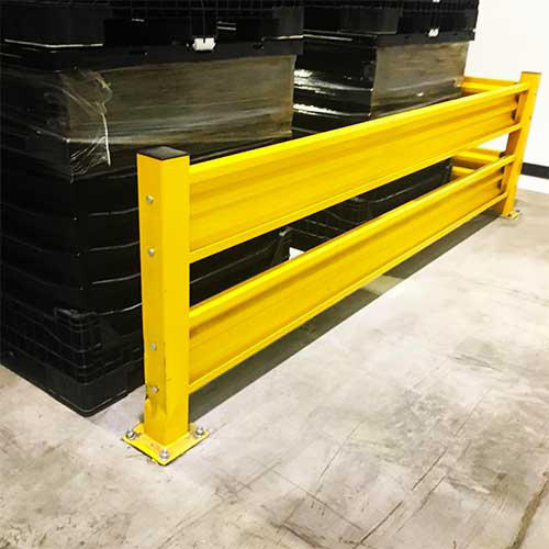 Premium Grade Yellow Color Safety Guard Rails