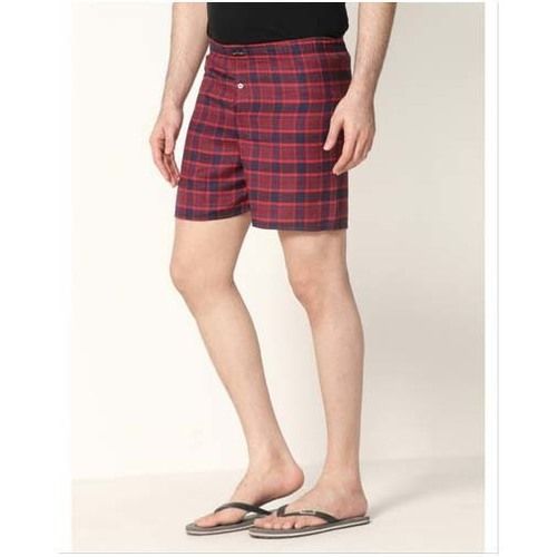 Mens Check Printed Short Age Group: 16+