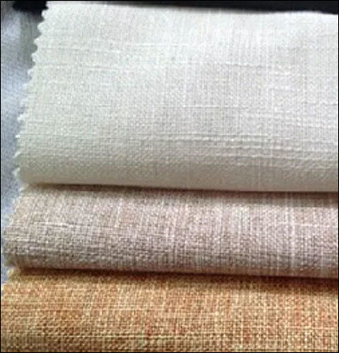 Plain Cotton Slub Fabric