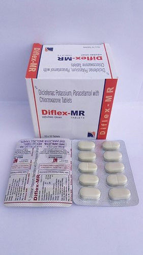 Diclofenac Potassium Paracetamol With Chlorzoxazone Tablets