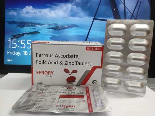 Ferrous Ascorbate, Folic Acids And Zinc Tablet