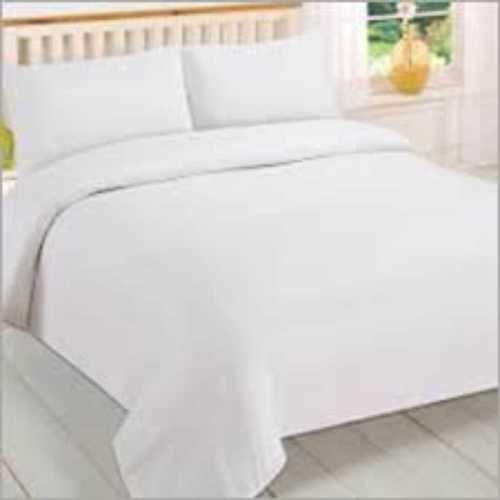 Breathable White Plain Duvet Cover