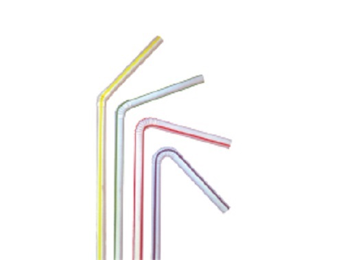 Plain Design Plastic Straw