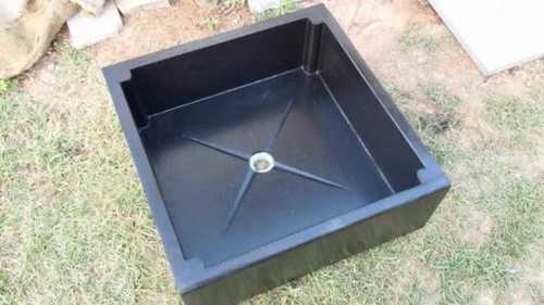 Black Polished Granite Kitchen Sink