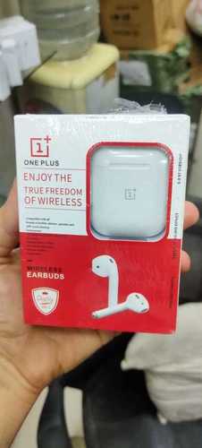 White Skin Friendly Wireless Earphone