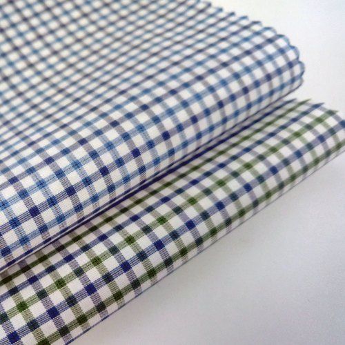 Quick Dry 100% Pure Check Cotton Fabric