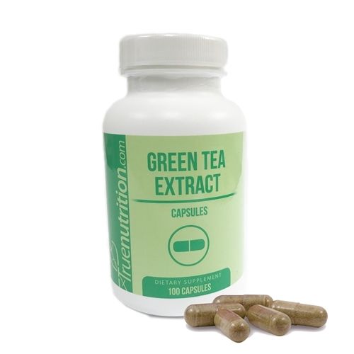 Green Tea Extract - Medicine Grade Herbal Capsules in Bottles | For Hospital and Clinic Use, Store in Cool and Dry Place